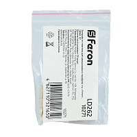 Заглушка без отверстия, с отверстием для профиля CAB262, LD262