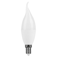 Лампа светодиодная Feron LB-980 Свеча на ветру E14 15W 175-265V 4000K 52075 Лампа светодиодная Feron LB-980 Свеча на ветру E14 15W 175-265V 4000K 52075