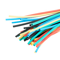 Термоусадочная трубка STEKKER HST-210-100M, длина 100 см., коэф. усадки 2:1 39719