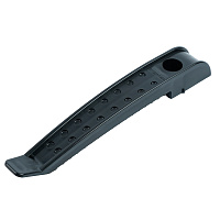 Держатель кабеля для прямого монтажа односторонний ДКО-2 STEKKER PMHR1B, черный (20 шт в упаковке) 50757