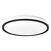 Светодиодный управляемый светильник Feron AL6240 “Simple matte” тарелка 80W 3000К-6500K черный 48073 Светодиодный управляемый светильник Feron AL6240 “Simple matte” тарелка 80W 3000К-6500K черный 48073