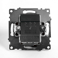 Выключатель 3-клавишный (механизм), STEKKER GLS10-7108-04, 250V, 10А, серия Катрин, шоколад 49175 Выключатель 3-клавишный (механизм), STEKKER GLS10-7108-04, 250V, 10А, серия Катрин, шоколад 49175