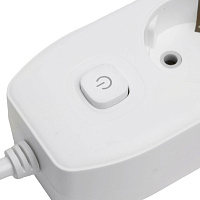 Удлинитель 3-местный c/з 3x1 мм2, 3 м, 250В, 10А, 2USB+1Type-C 2,4А, серия Home plus, белый STEKKER HM08-33-02 49977