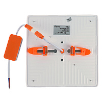 Светодиодный светильник Feron AL514 встраиваемый с регулируемым монтажным диаметром (до 140мм) 18W 4000K белый серия FlexyRim