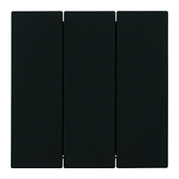 Выключатель 3-клавишный (механизм), STEKKER, 250В, 10А, серия Мия, RSW10-3108-05, черный бархат 50444