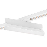 Светильник трековый светодиодный на шинопровод 12W, 960 Lm, 4000К, 110 градусов, белый, Feron AL149  серия MattFold Артикул 51719