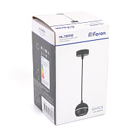 Светильник потолочный Feron HL3568 на подвесе GX53 15W 230V, черный 90*80 48090 Светильник потолочный Feron HL3568 на подвесе GX53 15W 230V, черный 90*80 48090