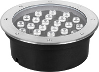 Светодиодный светильник тротуарный (грунтовый) Feron SP2707 18W 6400K 85-265V IP67  32135 Светодиодный светильник тротуарный (грунтовый) Feron SP2707 18W 6400K 85-265V IP67  32135