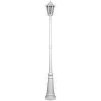 Светильник садово-парковый Feron 6211/PL6211 столб 100W E27 230V, белый 11204 Светильник садово-парковый Feron 6211/PL6211 столб 100W E27 230V, белый 11204