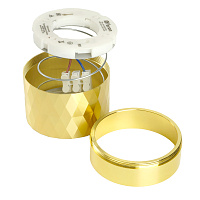 Светильник потолочный Feron HL388 Barrel PRISM GX53 12W 230V, золото 48801 Светильник потолочный Feron HL388 Barrel PRISM GX53 12W 230V, золото 48801