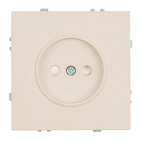 Розетка 1-местная с защитной шторкой (механизм), STEKKER, б/з, 250В, 16А, серия Эмили, RST16-5109-08, кашемир, soft touch 49902