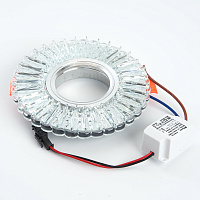 Светильник встраиваемый с белой LED подсветкой Feron CD900 потолочный MR16 G5.3 белый Светильник встраиваемый с белой LED подсветкой Feron CD900 потолочный MR16 G5.3 белый