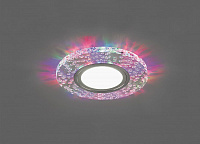 Светильник встраиваемый с белой LED подсветкой Feron CD953 потолочный MR16 G5.3, прозрачный Светильник встраиваемый с белой LED подсветкой Feron CD953 потолочный MR16 G5.3, прозрачный