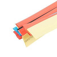 Термоусадочная трубка STEKKER HST-2010-100M, длина 100 см., коэф. усадки 2:1, мультиколор 39726