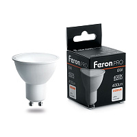 Лампа светодиодная Feron.PRO LB-1606 GU10 6W 175-265V 4000K 38087 Лампа светодиодная Feron.PRO LB-1606 GU10 6W 175-265V 4000K 38087
