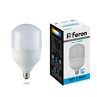 Лампа светодиодная Feron LB-65 E27 25W 175-265V 6400K 25887 Лампа светодиодная Feron LB-65 E27 25W 175-265V 6400K 25887