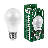Лампа светодиодная SAFFIT SBA6010 Шар E27 10W 230V 2700K 55004 Лампа светодиодная SAFFIT SBA6010 Шар E27 10W 230V 2700K 55004