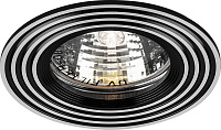 Светильник встраиваемый Feron CD2300 потолочный MR16 G5.3 серебристый-черный 18626 Светильник встраиваемый Feron CD2300 потолочный MR16 G5.3 серебристый-черный 18626