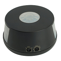 Датчик движения 2000W 30m  360°(верт.) чёрный SEN19  Датчик движения 2000W 30m  360°(верт.) чёрный SEN19
