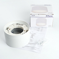 Светильник потолочный Feron HL370 25W, 230V, GX70, белый 48299 Светильник потолочный Feron HL370 25W, 230V, GX70, белый 48299