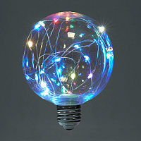 Лампа светодиодная Feron LB-382 E27 3W 230V RGB 41678 Лампа светодиодная Feron LB-382 E27 3W 230V RGB 41678