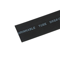 Термоусадочная трубка STEKKER HST-2010-100BK, длина 100 см., коэф. усадки 2:1, черный 39735