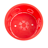 Коробка монтажная для сплошных стен, с крышкой, D80*40мм STEKKER EBX30-01-1-20-80, красный 49003 Коробка монтажная для сплошных стен, с крышкой, D80*40мм STEKKER EBX30-01-1-20-80, красный 49003