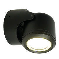 Светильник садово-парковый Feron DH1501, на стену,  GU10, 230V, черный 51739 Светильник садово-парковый Feron DH1501, на стену,  GU10, 230V, черный 51739