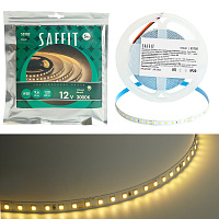 Лента светодиодная  SST02 SAFFIT 120SMD(2835)/м 9.6Вт/м 12V 5000*8*1.22мм 3000К, IP20 Артикул 55240 Лента светодиодная  SST02 SAFFIT 120SMD(2835)/м 9.6Вт/м 12V 5000*8*1.22мм 3000К, IP20 Артикул 55240