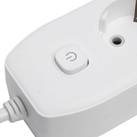 Удлинитель 4-местный c/з 3x1 мм2, 3 м, 250В, 10А, 2USB+1Type-C 2,4А, серия Home plus, белый STEKKER HM08-43-02 49978