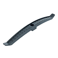 Держатель кабеля для прямого монтажа двусторонний ДКД-2 STEKKER PMHR2B, черный (20 шт в упаковке) 50758