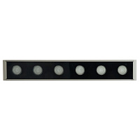 LL-893-1 Светодиодный линейный прожектор для подсветки стен, 6400K, 250*40*25mm, 6W DC24V, IP65 53128