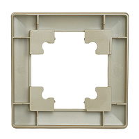 Рамка STEKKER, PFR00-7001-08 1-местная, пластик, серия Катрин, золото 49606 Рамка STEKKER, PFR00-7001-08 1-местная, пластик, серия Катрин, золото 49606