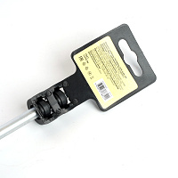 Отвертка шлицевая STEKKER SL 8.0 х 150 мм Cr-V, SDM-SL80-150  Отвертка шлицевая STEKKER SL 8.0 х 150 мм Cr-V, SDM-SL80-150