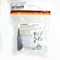 Выключатель диммирующий (механизм), STEKKER, PSW10-9106-03, 250В, 650W, серия Эрна, черный 49150 Выключатель диммирующий (механизм), STEKKER, PSW10-9106-03, 250В, 650W, серия Эрна, черный 49150