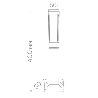 Светильник уличный светодиодный Feron DH602, 5W, 250Lm, 4000K, черный 11706 Светильник уличный светодиодный Feron DH602, 5W, 250Lm, 4000K, черный 11706