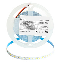 Лента светодиодная  SST02 SAFFIT 120SMD(2835)/м 9.6Вт/м 12V 5000*8*1.22мм 3000К, IP20 Артикул 55240 Лента светодиодная  SST02 SAFFIT 120SMD(2835)/м 9.6Вт/м 12V 5000*8*1.22мм 3000К, IP20 Артикул 55240
