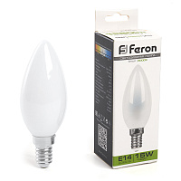 Лампа светодиодная Feron LB-717 Свеча E14 15W 230V 4000K 38257 Лампа светодиодная Feron LB-717 Свеча E14 15W 230V 4000K 38257