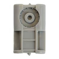 Площадка под стяжку для прямого монтажа STEKKER PMCL3120G 31*20 мм под пистолет серый (100шт в упак) 49064