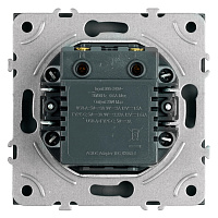 Розетка 2-местная USB + Type C (механизм), STEKKER, 250В, 20W, серия Эмили, RST10-5115-10, платиново-серый, soft touch 49957