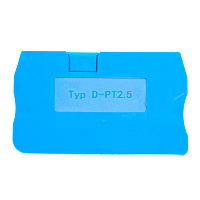 Торцевая заглушка для ЗНИ LD572 2,5 мм² (JXB PT2,5), синий LD581-1-25 49266 Торцевая заглушка для ЗНИ LD572 2,5 мм² (JXB PT2,5), синий LD581-1-25 49266