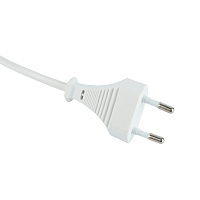 Сетевой шнур (с ножным выключателем) белый, DM106