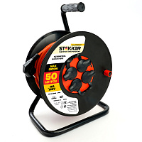 Удлинитель на катушке Stekker STD03-44-50 Standart 4-местный с/з ПВС 3*1,5, оранжевый, 16А, IP44, 50м (80104) 50173 Удлинитель на катушке Stekker STD03-44-50 Standart 4-местный с/з ПВС 3*1,5, оранжевый, 16А, IP44, 50м (80104) 50173
