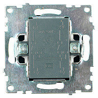 Переключатель перекрестный 1-клавишный (механизм), STEKKER GLS10-7110-05, 250V, 10А, серия Катрин, черный 49177 Переключатель перекрестный 1-клавишный (механизм), STEKKER GLS10-7110-05, 250V, 10А, серия Катрин, черный 49177