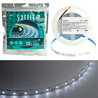 Лента светодиодная SST01 SAFFIT 60SMD(2835)/m 6Вт/м 12V 5000*8*1.22мм 6500K, IP20 Артикул 55239 Лента светодиодная SST01 SAFFIT 60SMD(2835)/m 6Вт/м 12V 5000*8*1.22мм 6500K, IP20 Артикул 55239