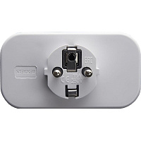 Разветвитель сетевой 2-местный с/з STEKKER ADP16-22-20 250V, 16A, ABS огнеустойчивый пластик, белый 39023 Разветвитель сетевой 2-местный с/з STEKKER ADP16-22-20 250V, 16A, ABS огнеустойчивый пластик, белый 39023
