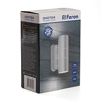 Светильник садово-парковый Feron DH0704, 2*GU10 230V, белый 11673 Светильник садово-парковый Feron DH0704, 2*GU10 230V, белый 11673