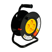 Катушка без провода 4-местная со шторками STD40 50177