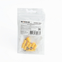 Наконечник кольцевой изолированный НКИ 6-4, LD403-604 (DIY упаковка 10 шт) 39370 Наконечник кольцевой изолированный НКИ 6-4, LD403-604 (DIY упаковка 10 шт) 39370