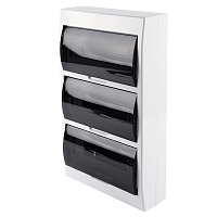 Бокс встраиваемый STEKKER EBX50-5/36-50 36 модулей, пластик, серия ArcaLight 50526